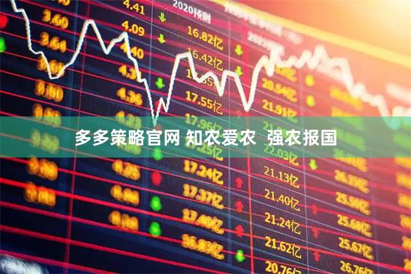 多多策略官网 知农爱农  强农报国