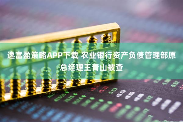 逸富盈策略APP下载 农业银行资产负债管理部原总经理王青山被查